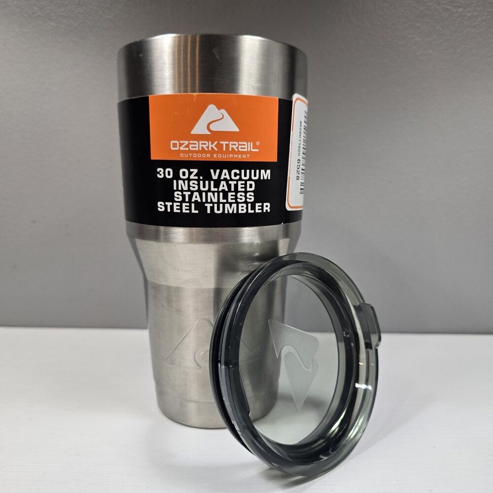 Ozark Trail 30 OZ Vacuum Insulated Stainless Steel Tumbler with Lid